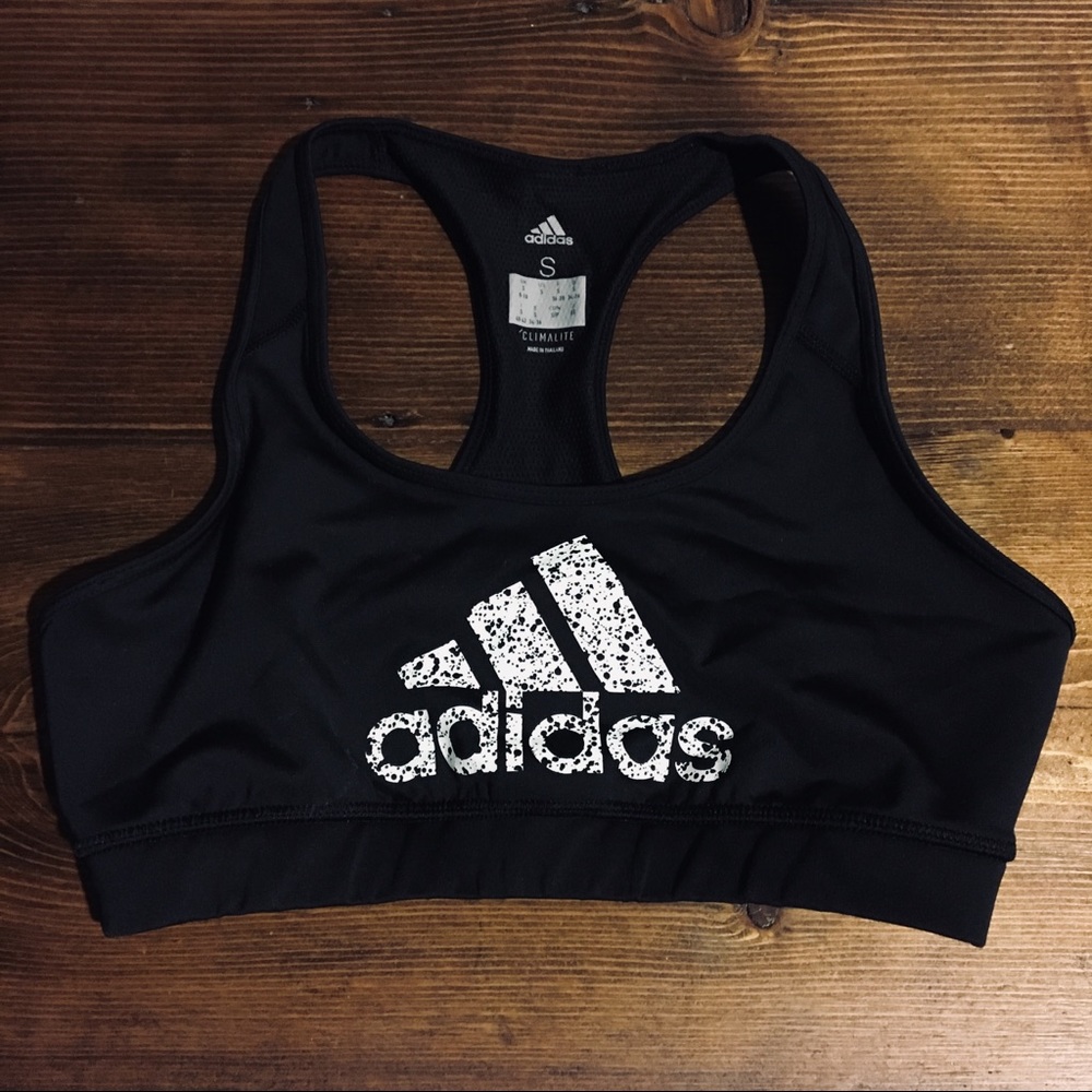 Adidas sports bra top Small